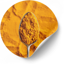 Turmeric curcumin powder with anti-inflammatory properties for nerves