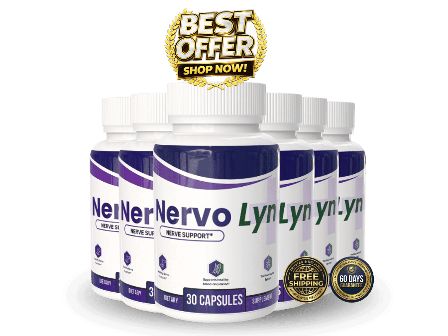 Nervolyn 6 bottle best value package with free shipping and bonuses