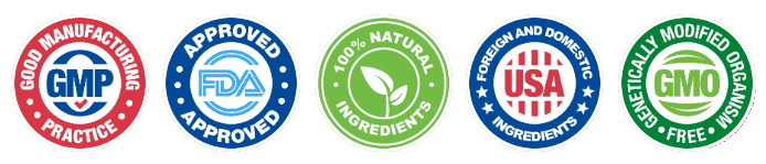Nervolyn FDA-registered and GMP-certified quality seals